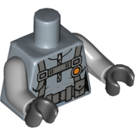 Lego tělo, pískově modrá (6197442)